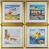 Image 1 : Winnie the Pooh 'The Many Seasons' sericel suite