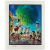 Image 1 : Carl Barks: An Astronomical Predicament Signed Lithograph