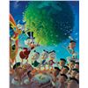 Image 2 : Carl Barks: An Astronomical Predicament Signed Lithograph