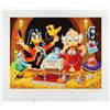 Image 1 : Carl Barks: I Wonder What My Fortune Cookie Says Signed Lithograph