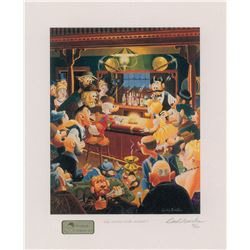 Carl Barks: The Goose Egg Nugget Signed Lithograph