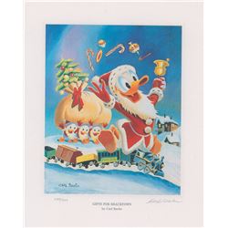 Carl Barks: Gifts for Shacktown Signed Lithograph