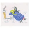 Image 1 : Bugs Bunny and Witch Hazel original drawing by Virgil Ross