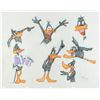 Image 1 : Daffy Duck original color model drawing by Virgil Ross