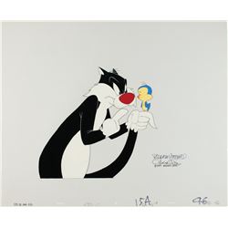 Chuck Jones and Stephen Fossati Signed Production cel
