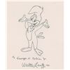 Image 1 : Walter Lantz Signed Sketch