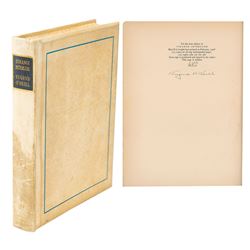 Eugene O'Neill Signed Book