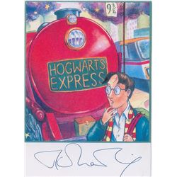 J. K. Rowling Signed Postcard