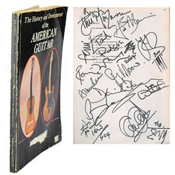 Guitarists Signed Book