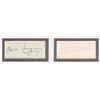 Image 2 : Bela Lugosi and Helen Chandler Signatures
