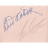 Image 1 : Abbott and Costello Signatures