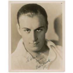 Russ Columbo Signed Photograph