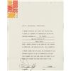 Image 2 : Sammy Davis, Jr. Document Signed