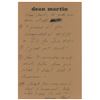 Image 2 : Dean Martin Autograph Letter Signed