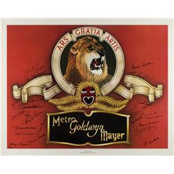 Stars of MGM Signed Poster