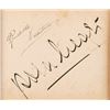 Image 2 : Rudolph Valentino and Pola Negri Signatures