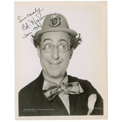 Ed Wynn Signed Photograph