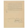 Image 1 : Ban Johnson and Jacob Ruppert Document Signed