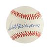Image 1 : Ted Williams Signed Baseball