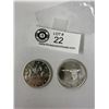 Image 1 : 1966 And 1967 Canadian Silver Dollars
