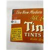 Image 2 : 15.5x8.5 Vintage Metal Tintex Tints And Dyes Sign