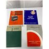 Image 1 : Lot Of 4 Vintage Service Manual Books
