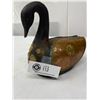 Image 1 : Old Wood And Copper Swan, Great Detail