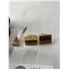 Image 2 : 1970s Tiger Eye Cufflink Set