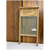 Image 1 : Vintage Wood Glass Wash Board The Jasper Western Broom And Wooden Wear Limited Vancouver BC