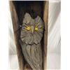 Image 2 : Vintage Oster Bull Dog Crate And Carved Wooden Folk Art Owl