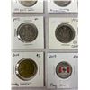 Image 2 : Nice Lot Of Canadian Commemerative Colourlized Coins In Holders