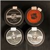 Image 2 : AUTOGRAPHED HOCKEY PUCK LOT (RANFORD, LUPUL, B. RYAN, E. MOREAU)