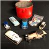 Image 2 : TIN OF COLLECTIBLE TOY CARS