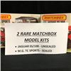 Image 2 : 2 RARE MATCHBOX MODEL KITS (JAGUAR SS/100 UNSEALED/ M.G TC SPORTS SEALED)