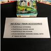 Image 2 : HO SCALE TRAIN ACCESSORIES (CATHEDRAL/ SCHOOL HOUSE/ GAS STATION/ RAILROAD CROSSING SIGNAL)