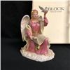 Image 2 : 2005 ROYAL DOULTON HAND PAINTED & SIGNED BY ARTIST PORCELAIN "ANGEL OF PEACE"
