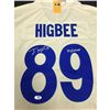 Image 2 : Tyler Higbee Signed Los Angeles Rams Football Jersey "Higbeast" (PSA COA)