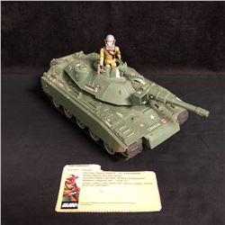 VINTAGE 1980's G.I JOE TANK COMMANDER & DRIVER