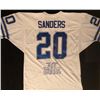 Image 2 : BARRY SANDERS SIGNED DETROIT LIONS STATS FOOTBALL JERSEY w/ HOLOGRAM