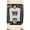 Image 1 : Aaron Judge - New York Yankees- Autographed Framed Jersey (Fanatics Hologram)