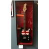 Image 1 : PETE TOWNSHEND SIGNED CUSTOM FRAMED GUITAR "THE WHO" (PSA COA)