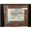 Image 1 : KEITH FERRIS FRAMED PRINT (THE GOLDEN ANNIVERSARY OF THE B-17 "FLYING FORTRESS"