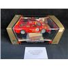 Image 1 : 1:18 SCALE F40 RED RACE CAR #3 METAL DIE-CAST MODEL by BURAGO GOLD COLLECTION (1987) MADE IN ITALY