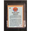 Image 2 : 1992 FLEER #238 MICHAEL JORDAN "ERROR" BASKETBALL CARD (MIS CUT)