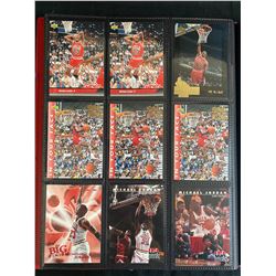 MICHAEL JORDAN BASKETBALL CARD LOT