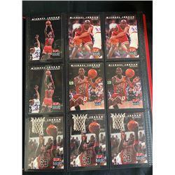 MICHAEL JORDAN BASKETBALL CARD LOT
