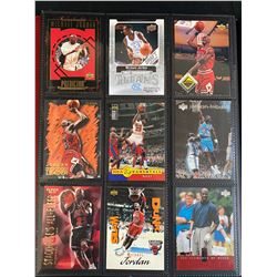 MICHAEL JORDAN BASKETBALL CARD LOT