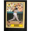 Image 1 : 1987 Topps #320 Barry Bonds RC