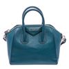 Image 3 : Givenchy Blue Grained Leather Mini Antigona Tote Bag