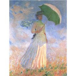 Claude Monet - Woman with Parasol